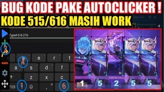 BUG KODE 515/616 PAKE AUTOCLICKER !! KODE MASIH AMAN BELOM DI FIX MOONTON. EVENT DOUBLE 11 CARNAVAL