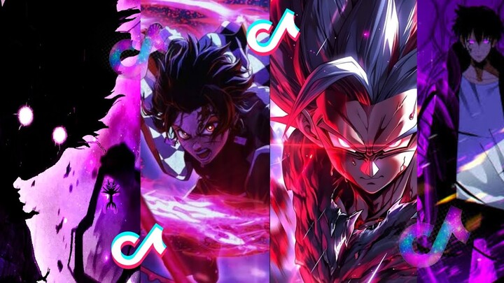 Anime edits - Badass anime moment || Anime badass moment 🥶 |•| Tiktok compilation [4k] EDIT !