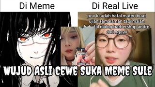 Wujud Asli Cewe Suka Meme Sungut Lele, Hapalan Dialog Andre Barbershop