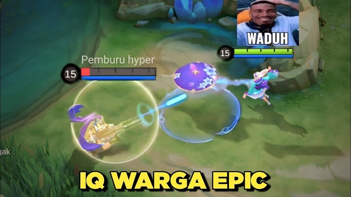 MEME ABSURD MOBILE LEGENDS | IQ WARGA EPIC EPS 11