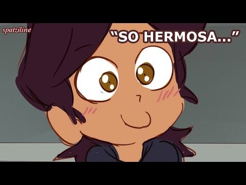 Amity learning Spanish for Luz (Lumity) [The Owl House Comic]