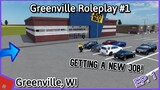 Greenville Roleplay #1 (Getting a NEW Job!) || Greenville OGVRP