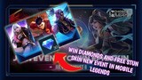 New event how to get free STUN skin and win diamonds Recharge event in mobile legends