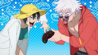 Riko And Gojo At The Beach | Jujutsu Kaisen Season 2 Episode 3.
