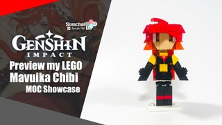 Preview my LEGO Genshin Impact Mavuika Chibi | Somchai Ud