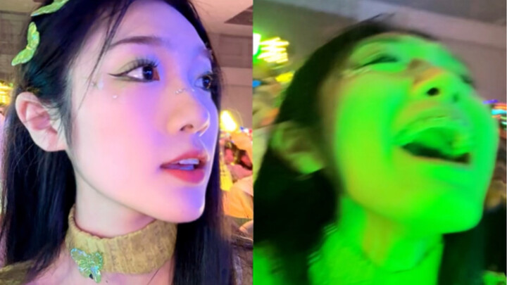 I am not on the stage vs I am on the stage