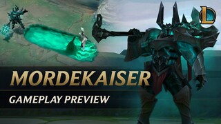 Mordekaiser Gameplay Preview | League of Legends