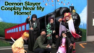 Demon Slayer Cosplay Near My Home!