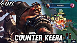 AOV : ROURKE GAMEPLAY | COUNTER KEERA - ARENA OF VALOR LIÊNQUÂNMOBILE ROV COT