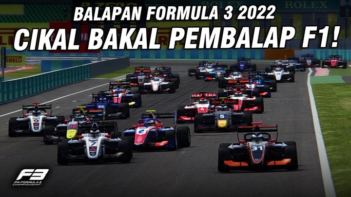 SATU BALAPAN 30 GRID! GA NYANGKA BALAPAN FORMULA 3 TERNYATA SEBANYAK INI! - F1® 22 (PC) Indonesia