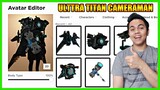 KEREN! Aku Membuat Avatar Darlung Gaming Menjadi Titan Cameraman Upgrade Over Power