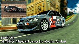 HOW TO WRAP LIVERY CAR MISTSUBISHI EVO (by: ARTINMO ) || CAR PARKING MULYIPLAYER