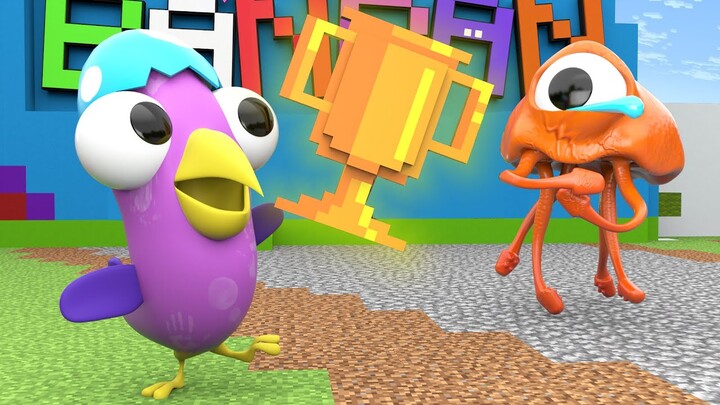 Monster School: Banban School Sad Story - Opila Bird Wins the Trophy  | Minecraft Animation