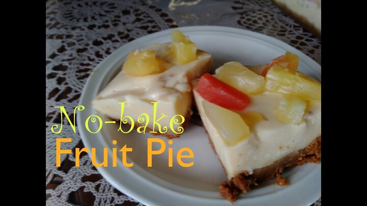 No Bake Fruit pie
