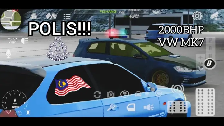 2000BHP Kereta Polis MK7 | Car Parking Multiplayer Malaysia