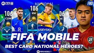 FIFA Mobile Indonesia | Best Player in National Heroes? Kegunaan Skill Boost dan Rank Up di In Game!