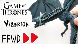 Viserion (Ice Dragon) - Game of Thrones - Polymer Clay FFWD