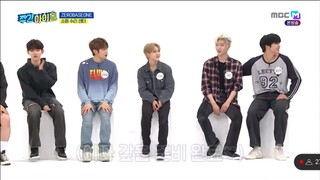 _𝗭𝗘𝗥𝗢BASEONE on WEEKLY IDOL~~ Doing "Aegyo" with ottokke song❤️❤️#ZEROBASEONE #ZB1#제로베이스원