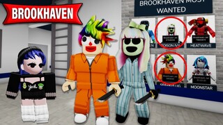 ฆาตกรคนดัง Brookhaven หลุดออกมา! | Roblox 🏡 Murder Brookhaven