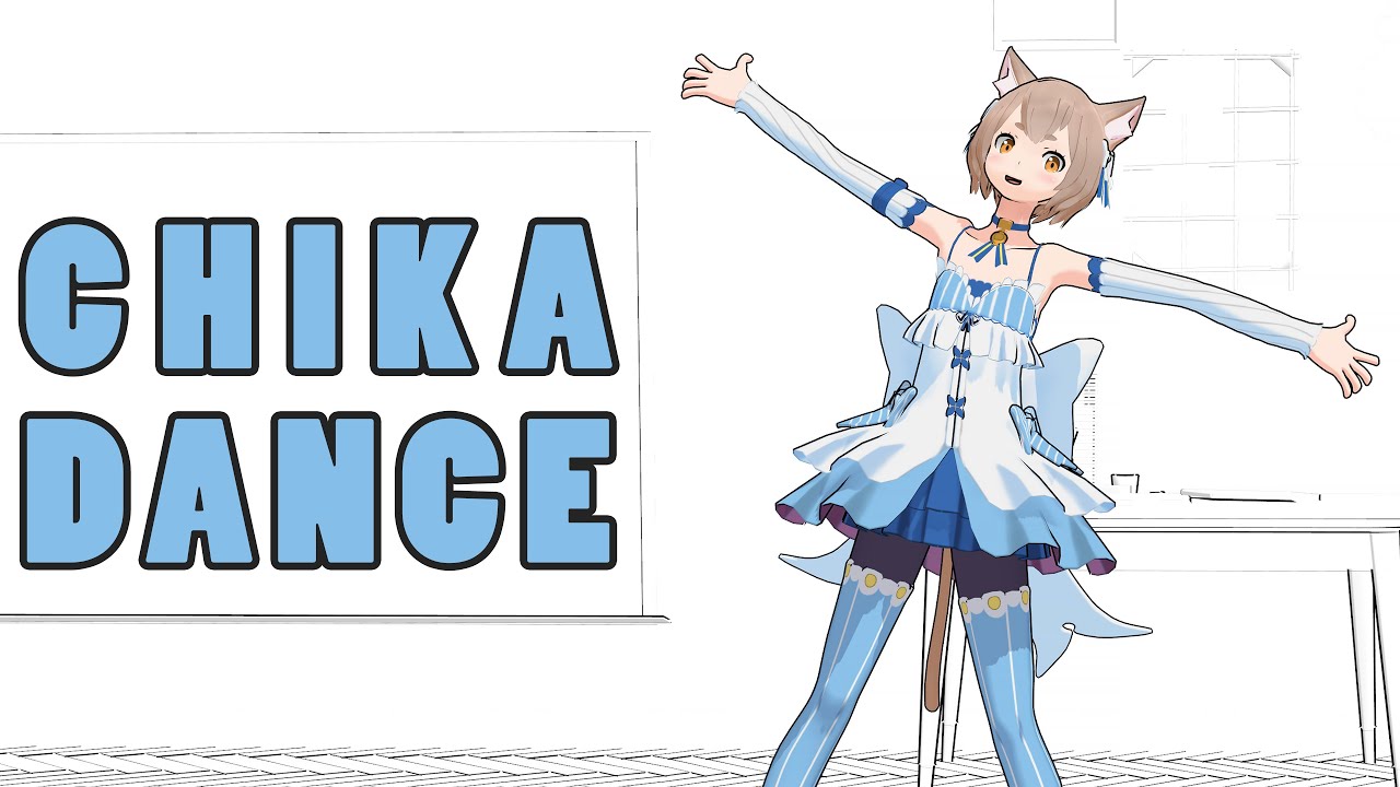 Re : Zero Felix - Chika Dance MMD - BiliBili