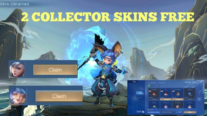 Free collector skin ?