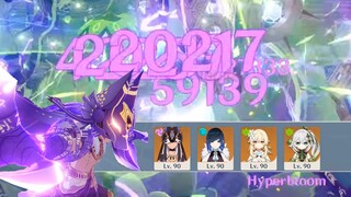 CYNO HYPERBLOOM DOUBLE DENDRO INSANE DAMAGE ONE ROTATION! Spiral Abyss 3.2 Floor 12 I Genshin Impact