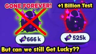 😭Lucky Cursed Egg Has Been REMOVED!! from ALL Servers! Test Hatch on 2 accounts in Pet Simulator X