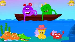Row Row Row Your Boat  + More Nursery Rhymes & Kids Songs - Anak Hebat