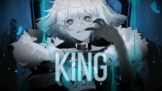 『KING』平菇 - 描改合作手书