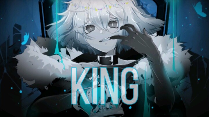 『KING』平菇 - 描改合作手书