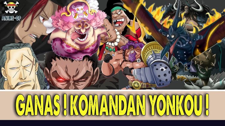 4 KOMANDAN YONKOU ONE PIECE!