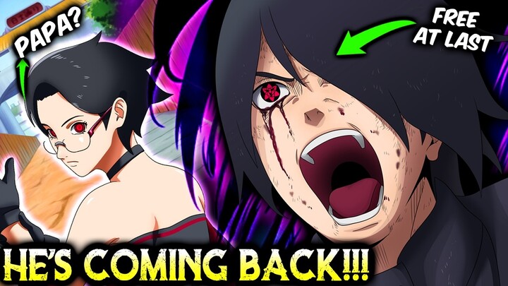 😱 Sasuke Uchiha Is FINALLY RETURNING IN Boruto Two Blue Vortex?!