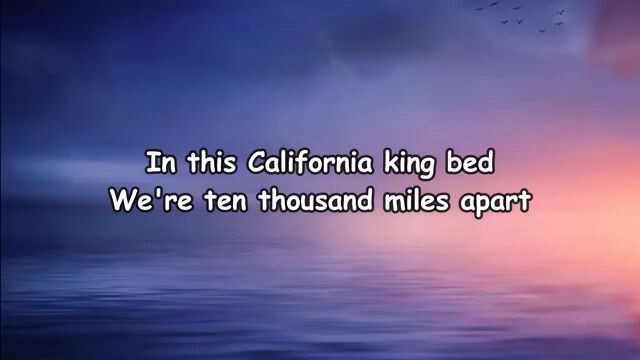 California king bed