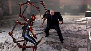 Spider-Man PS5 - Iron Spider Suit vs Kingpin