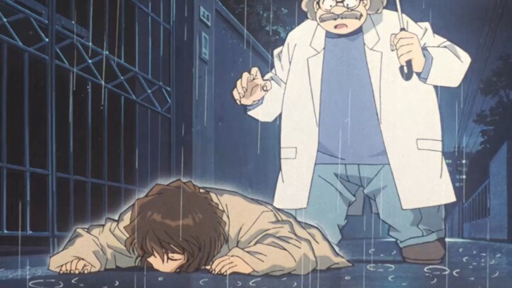 When Shirley turned into Haibara Ai and was saved by the doctor, the doctor was already her only rel