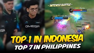 WHEN TOP 1 BTR ALPHA MET TOP 7 SMART OMEGA [INTENSE BATTLE]. . . 😮