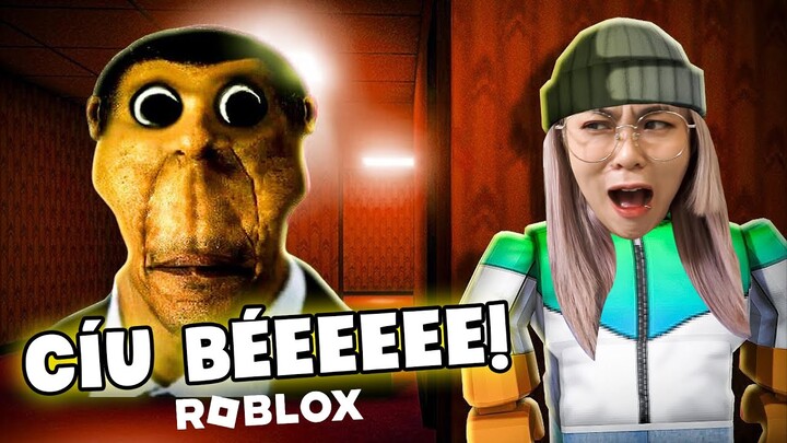 Roblox Nextbots | Không muốn thua thì chạy. Misthy 'sảng hồn' trốn khỏi ông kẹ Backrooms!