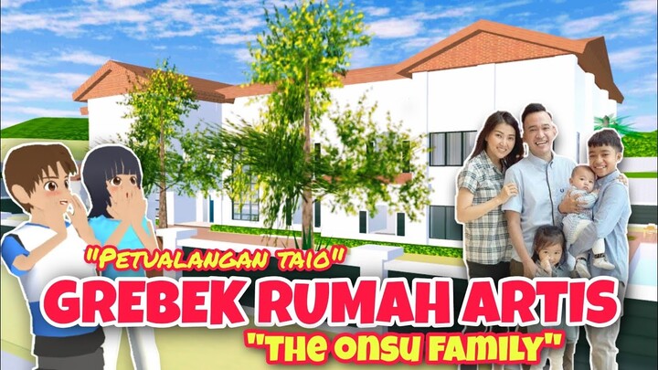GREBEK RUMAH ARTIS RUBEN ONSU BESAR BANGET KAYAK MALL ADA TIMEZONE! || Versi Sakura School Simulator