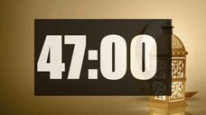 47 Minute Timer | Loud Alarm | Time call