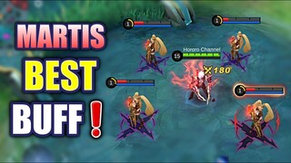 MARTIS BUFF WILL BE THE NEW LESLEY