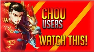 CHOU MONTAGE 8 | MOBILE LEGENDS | SHEYNIE