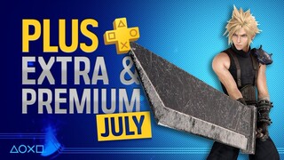 PlayStation Plus Extra & Premium New Games - July 2022