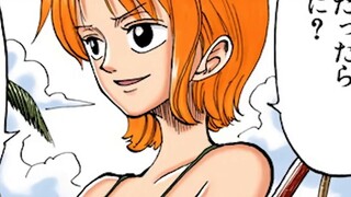 One Piece · Volume 9 · Chapter 76 "Sleeping" Nami drives Luffy away, Luffy lies down to sleep, Nojik