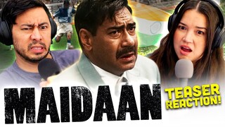 MAIDAAN Teaser Reaction! | Ajay Devgn | Amit Sharma | Boney Kapoor