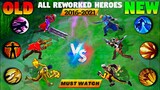 2016 - 2021 ALL HEROS SKINS  AND SKILLS PREVIEW MOBILE LEGENDS