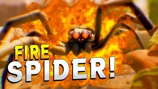 Wolf Spiders Are On Fire Because I Blew Them Up - Grounded Gameplay - Early Access