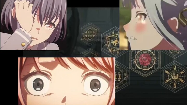 Brutal theory, the puppet is Toyokawa Shoko, and the Scarlet Theater is Mujica