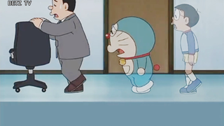 Nobita mengikuti ayahnya saat bekerja (Doraemon)