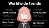 Spy x Family Hits Number 1 Trending Worldwide Before The Episode Even Airs
