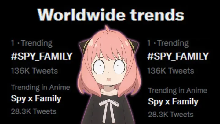 Spy x Family Hits Number 1 Trending Worldwide Before The Episode Even Airs
